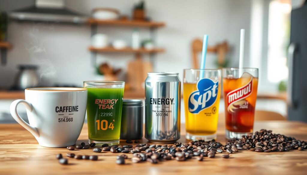 Koffeinindhold i forskellige drikke Koffeinindhold i forskellige drikke