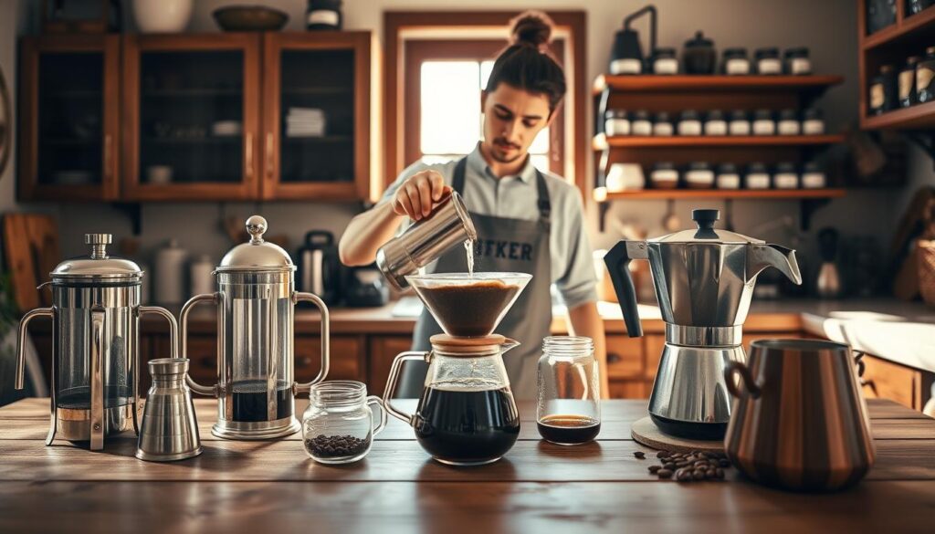 bryggekunst kaffe metoder