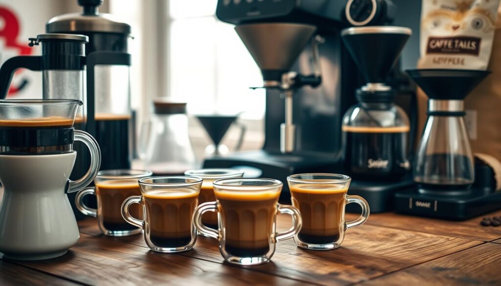 bryggemetoders indflydelse på antal kopper kaffe