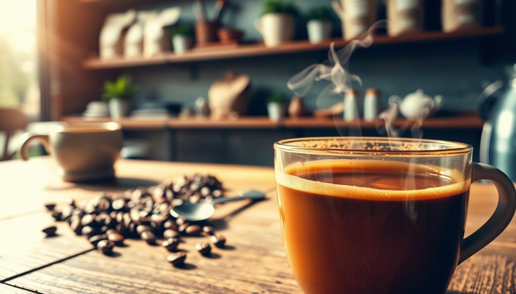 hvor mange mg koffein er der i en kop kaffe