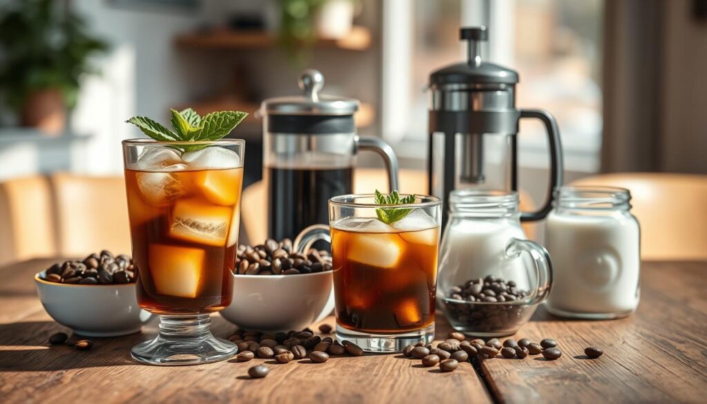 ingredienser til iskaffe